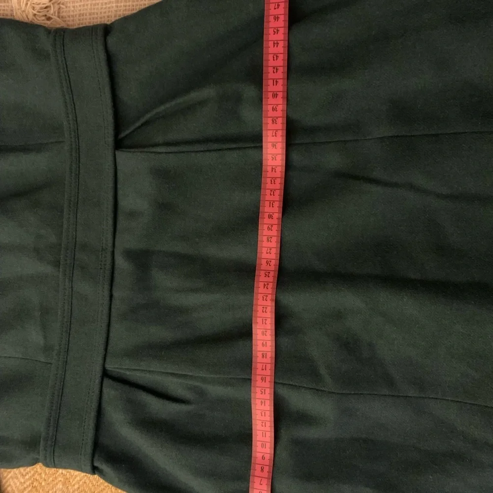 J. Crew Emerald Green Wool Dress - Picture 7 of 7